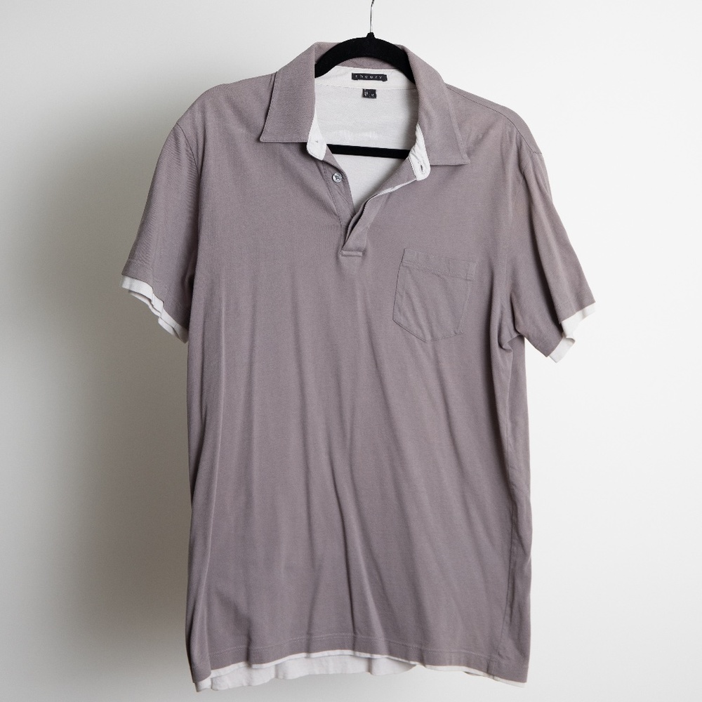 Theory Double Layer Collar Tee